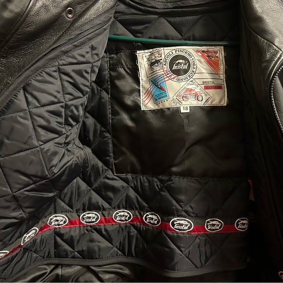 Bristol Ladies Leather Jacket   Sz18 - Picture 6 of 7